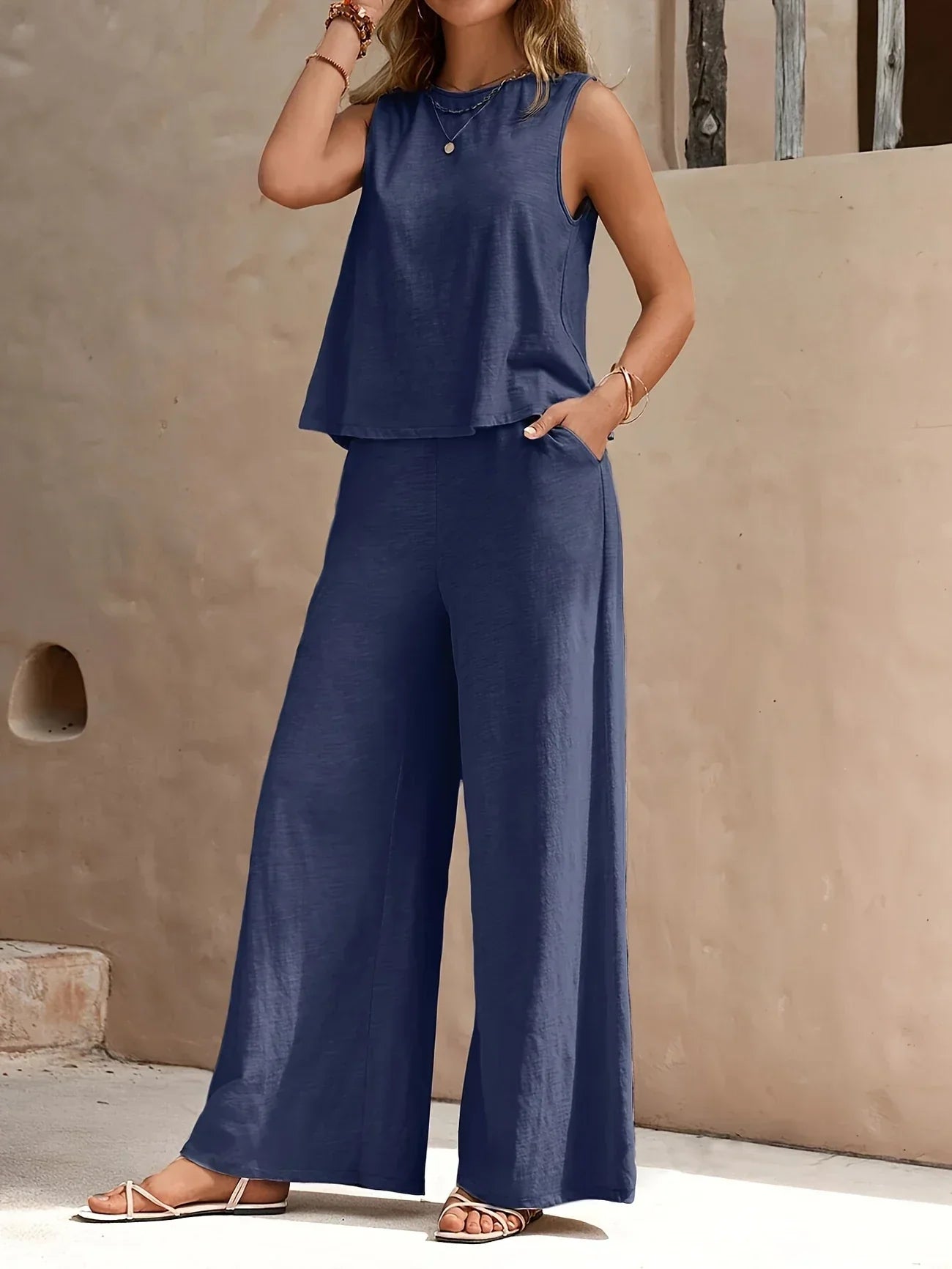 Addison | Chic Top and Pants Ensemble