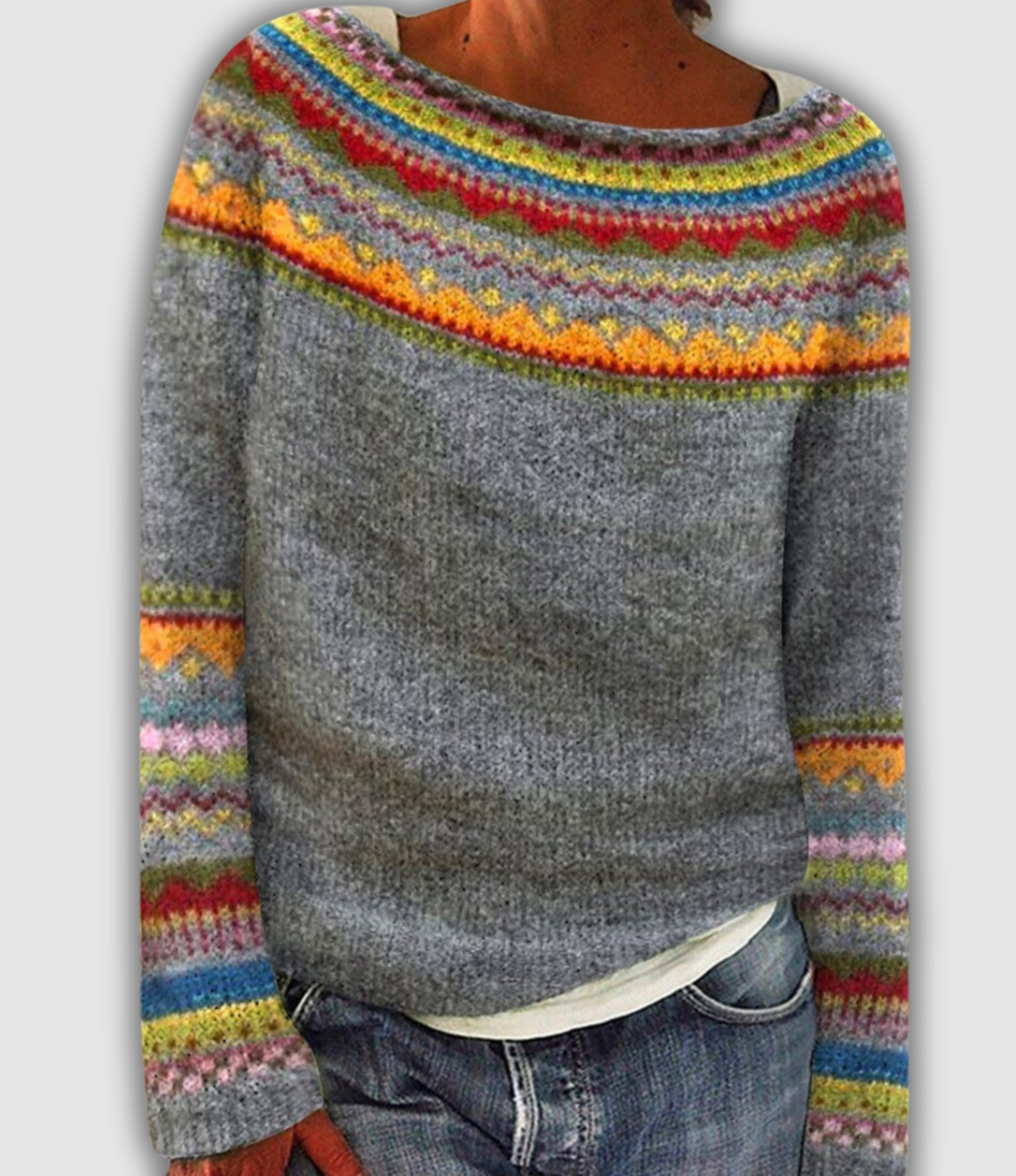 Leevke | Cozy Retro Knit Sweater