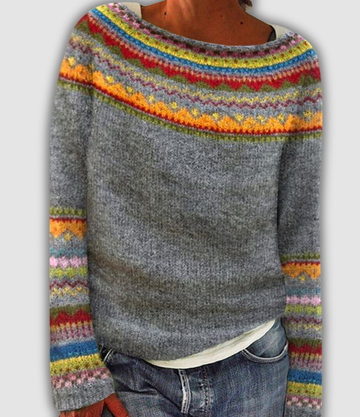 Leevke | Cozy Retro Knit Sweater