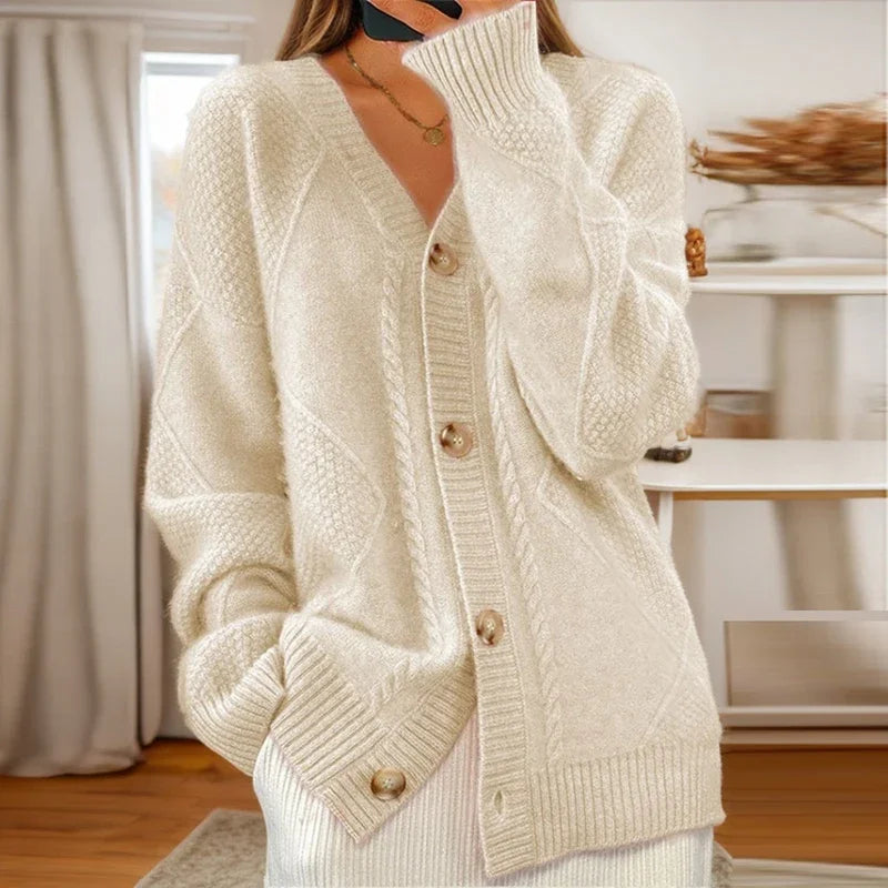 Chloe | Cable-Knit Cardigan