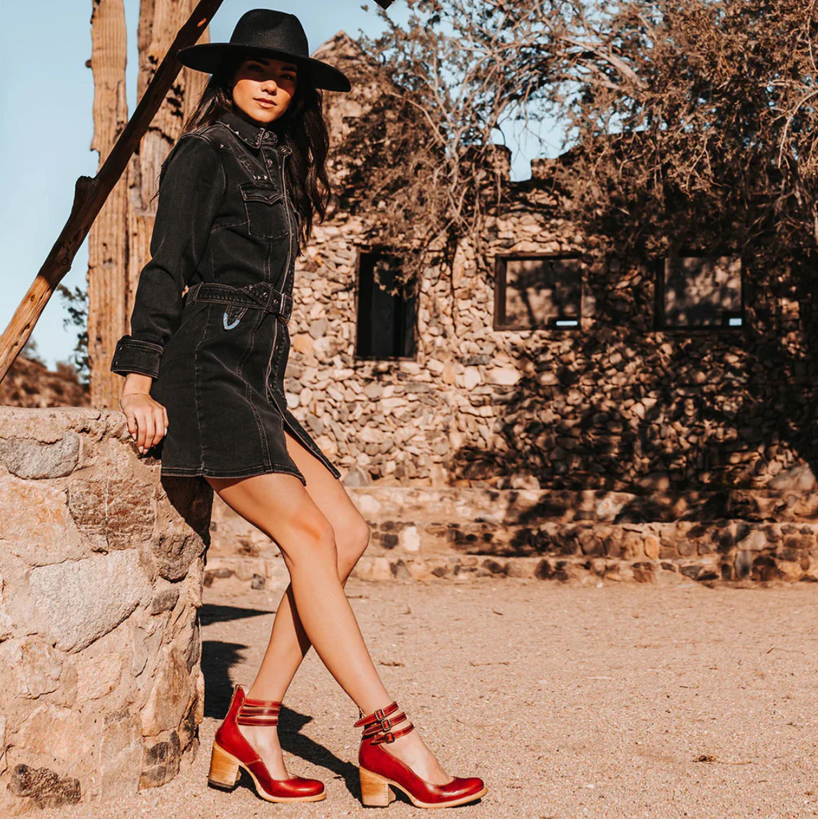 NATALIE – URBAN EDGE BUCKLE HEELS