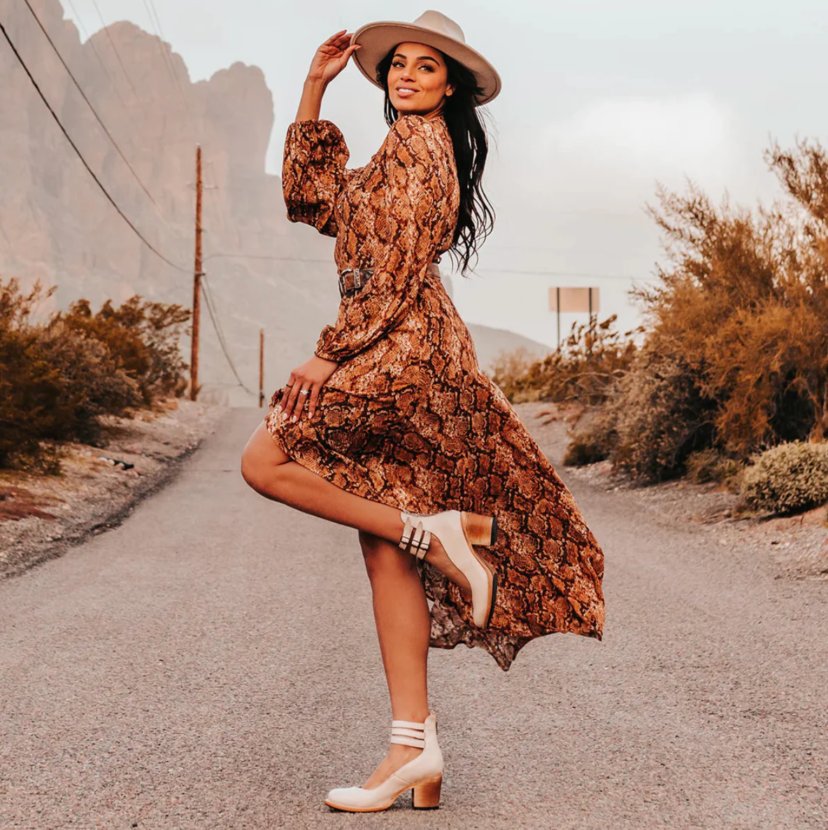 NATALIE – URBAN EDGE BUCKLE HEELS